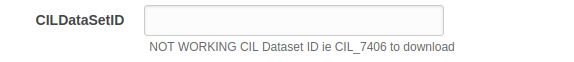 CIL Dataset ID